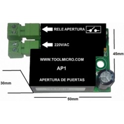 BOX AND AP1 OPENS ADVANCED DOOR VIA WIFI (WITHOUT EXTERNAL ANTENNA)